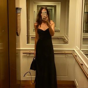 Fame and Partners Strappy Black Dress